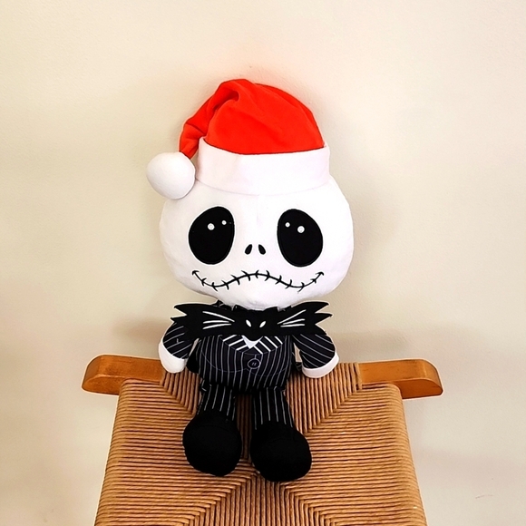 Disney's Nightmare before Christmas Jack Skellington 18 inch Plush Holiday - Picture 1 of 5